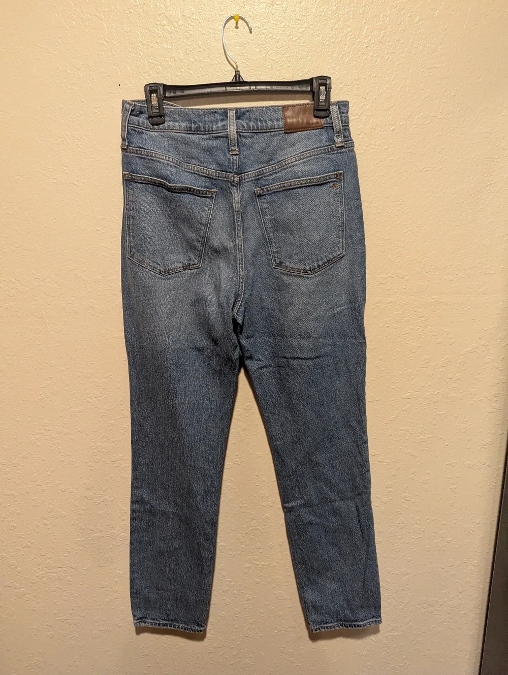 Madewell The High Rise Slim Boyjean Jeans Size 27 Classic Medium Wash Denim - Picture 6 of 7